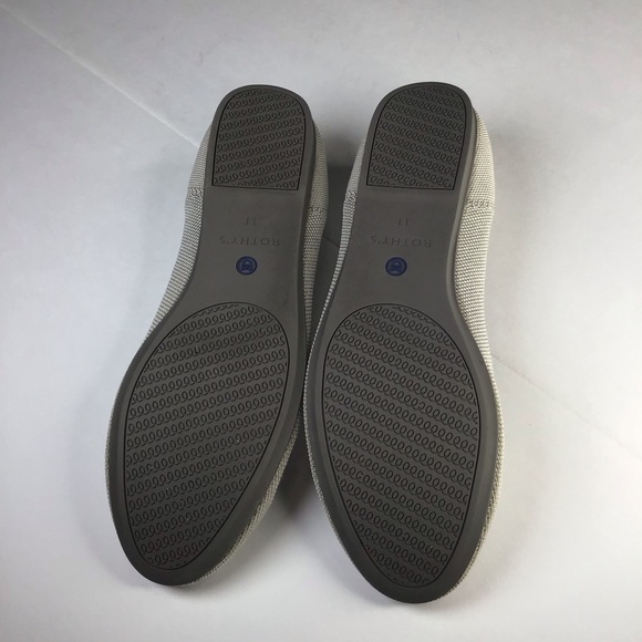 Rothy’s The Flats in Flax Birdseye Size 11. - Picture 7 of 8